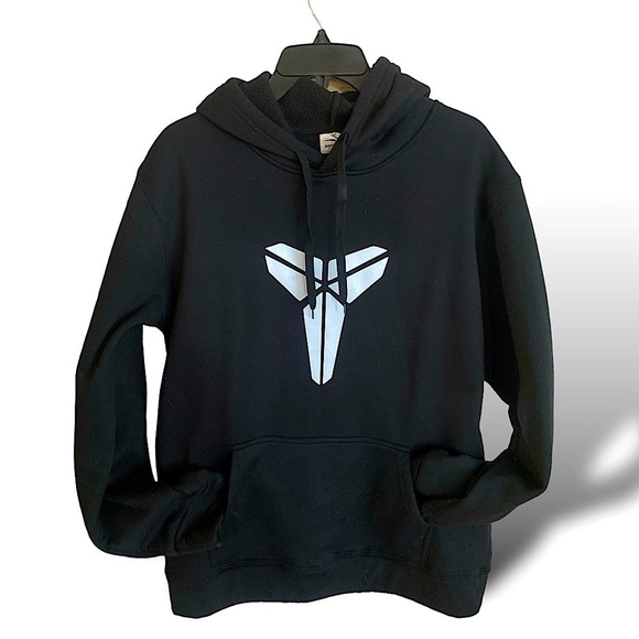 Vintage Kobe Mamba Halo Hoodie Black Large Pre-Owned Dark Goth Gorpcore Aca… - Picture 1 of 7